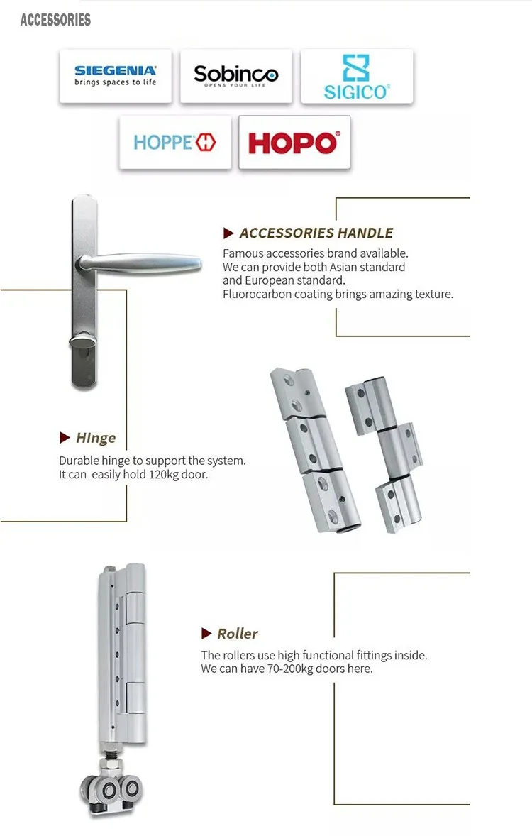 Pintu Bifold Aluminium Modern Seri 70 thumbnail 2