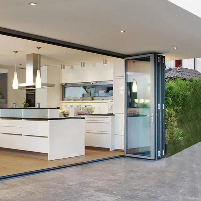 Pintu Bifold Lipat Aluminium