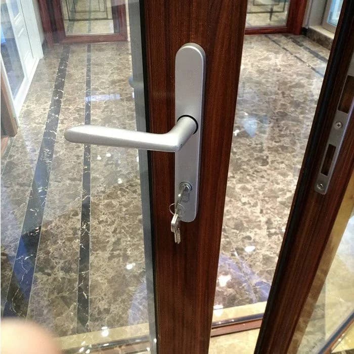 Pintu Bifold Aluminium Pintu Masuk Utama thumbnail 3