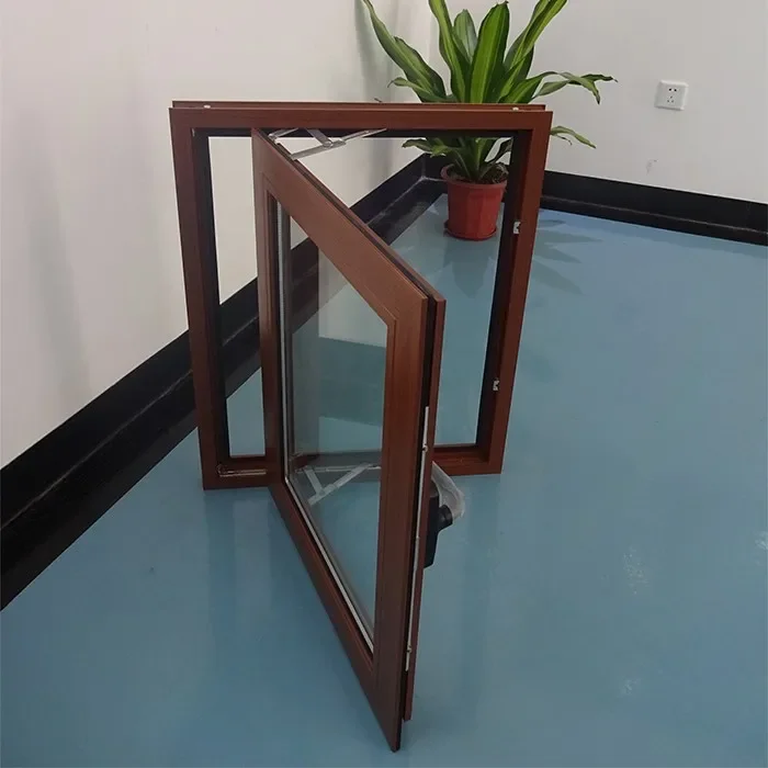 Jendela Casement Paduan Aluminium Efisiensi Tinggi thumbnail 2