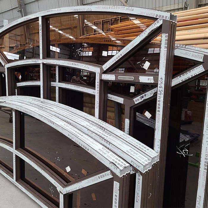 High-Duty Arched Aluminum Windows thumbnail 2