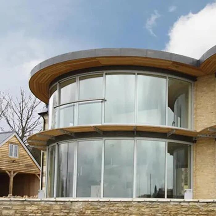 Curved Aluminium Windows
