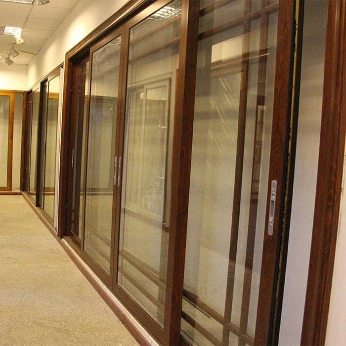 Pintu Geser Aluminium dan Kaca
