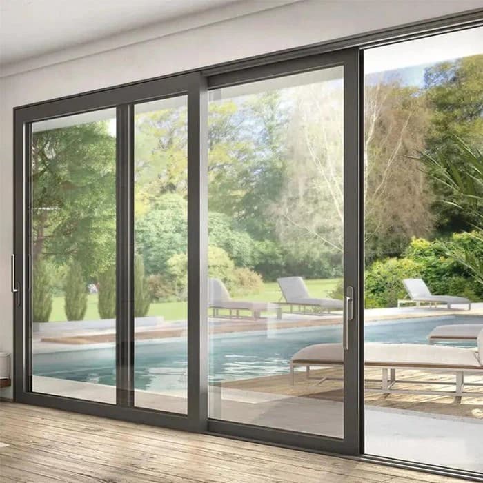 高端室外全景观推拉门