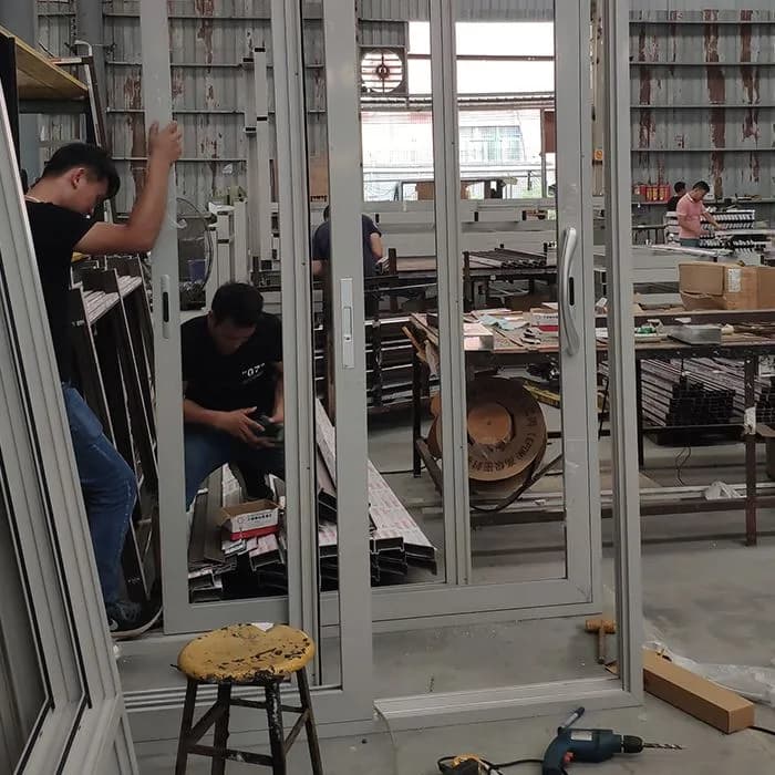 Office Aluminium Door thumbnail 2