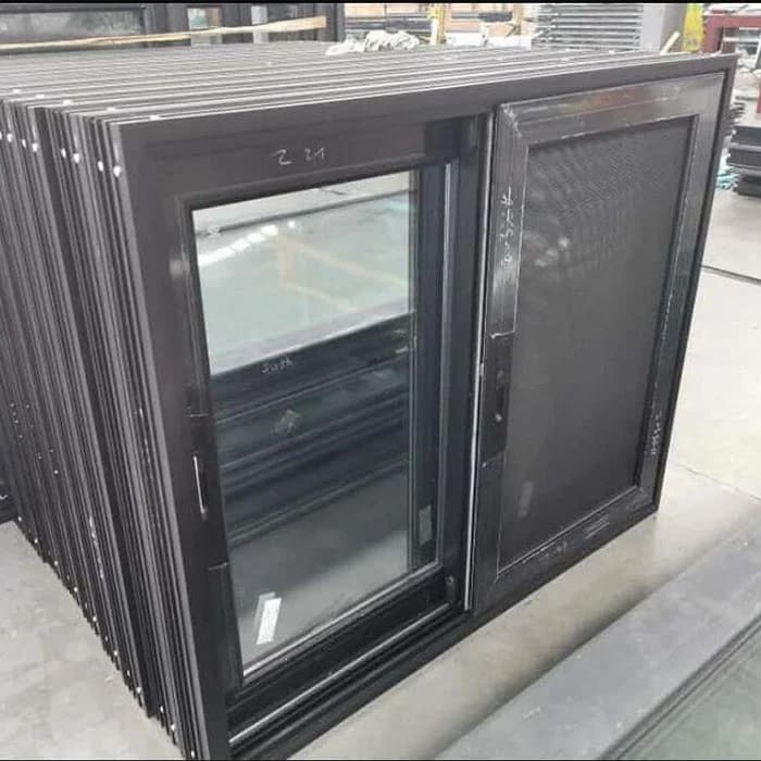 Jendela Aluminium Hitam thumbnail 3