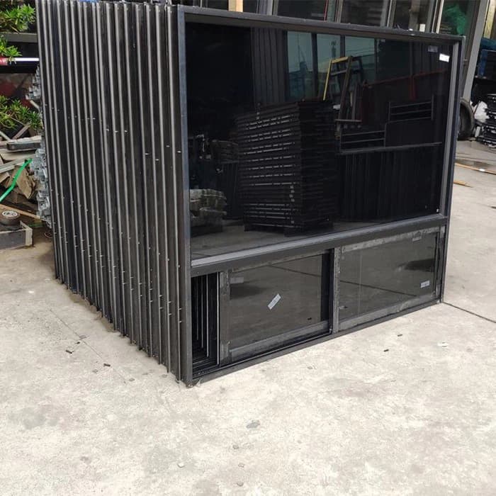 Black Thermal Break Sliding Windows