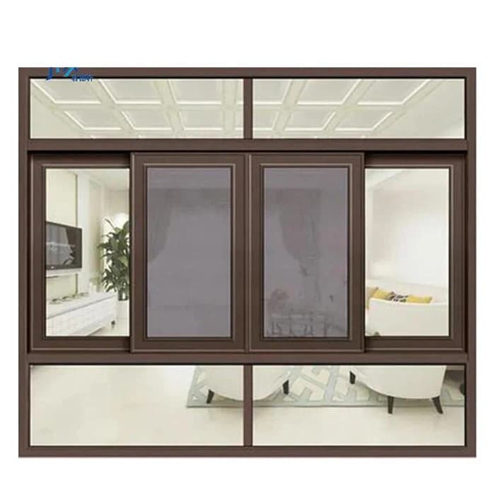 Brown Aluminum Windows