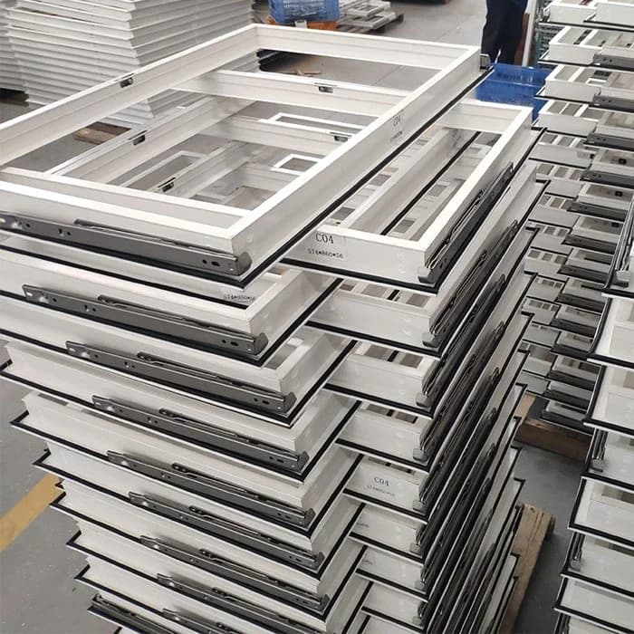 Jendela Aluminium Klasik Putih thumbnail 3