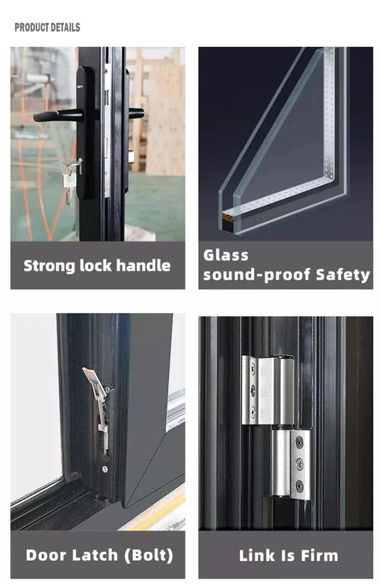 Pintu Rumah Aluminium Pintu Masuk Utama thumbnail 4