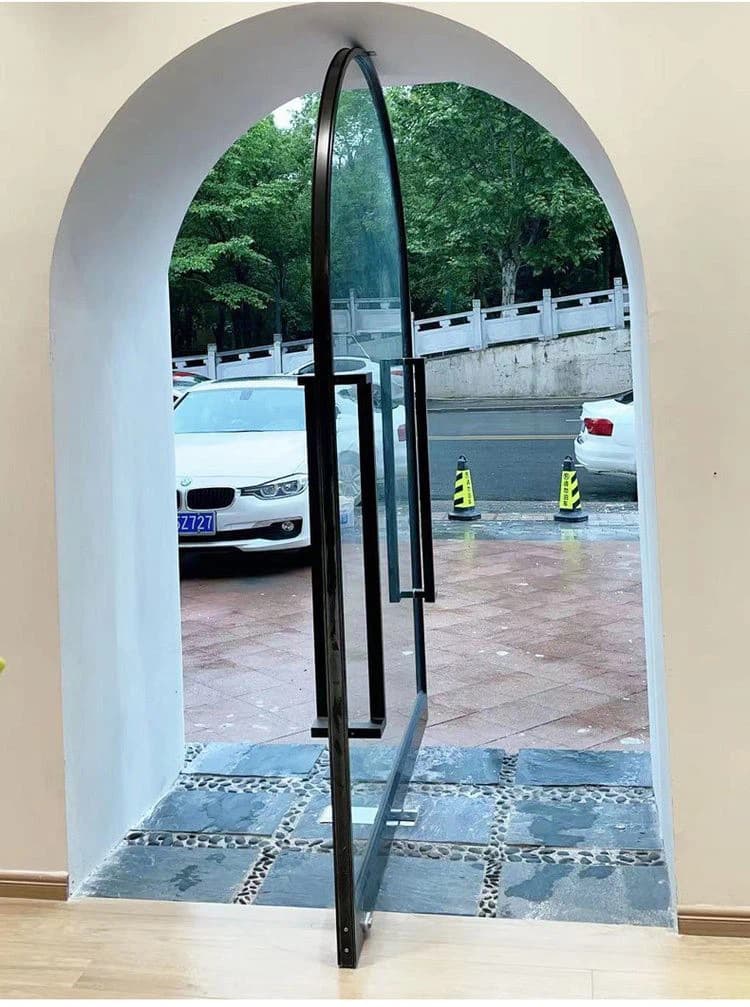 Luxury High-Load Aluminum Pivot Doors thumbnail 3