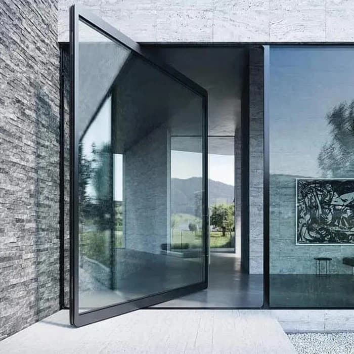 Commercial Aluminum Shop Front Doors