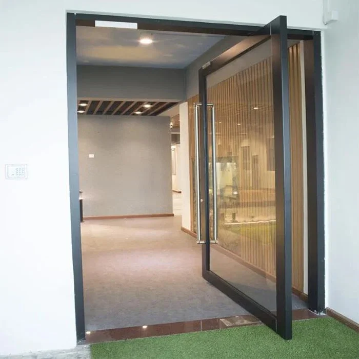 Pintu Depan Toko Aluminium Komersial thumbnail 2