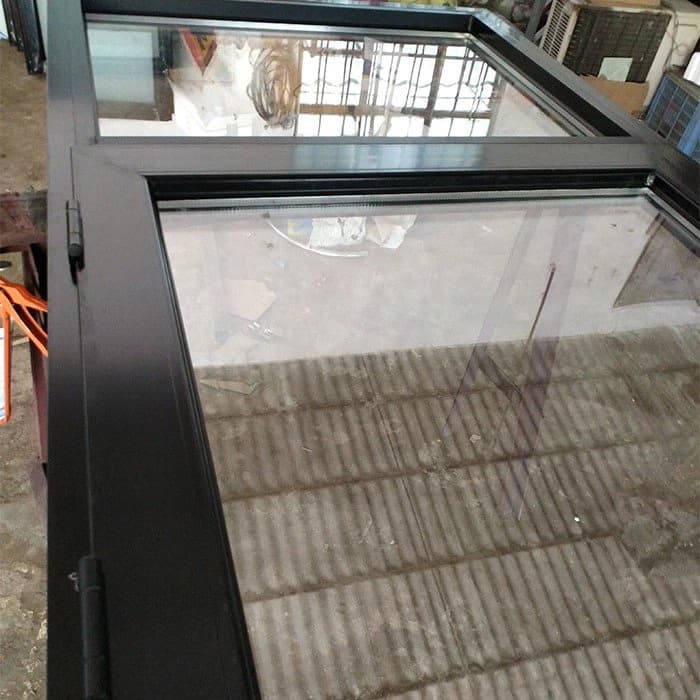 Heavy Thermal Break Black Swing Doors