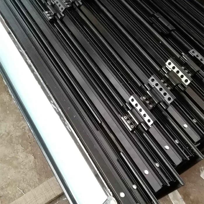 Pintu Prancis aluminium hitam thumbnail 4