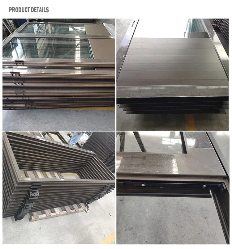 Pintu Prancis Aluminium Hitam thumbnail 4