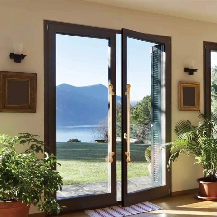 Pintu Depan Aluminium Modern