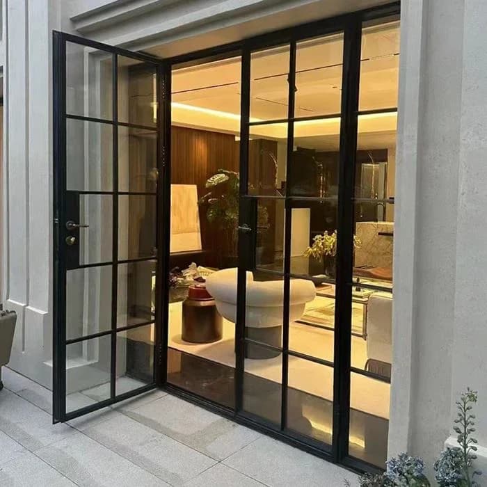 Pintu Aluminium Tampilan Baja thumbnail 3