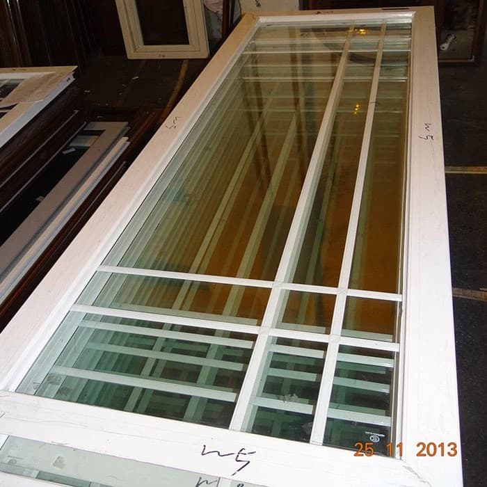 White Aluminium Doors