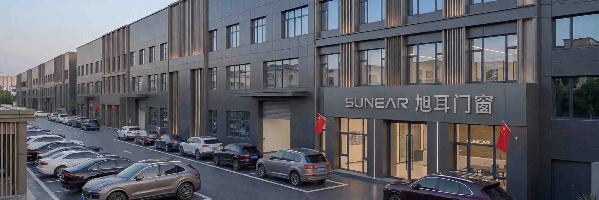 Lini produksi jendela dan pintu