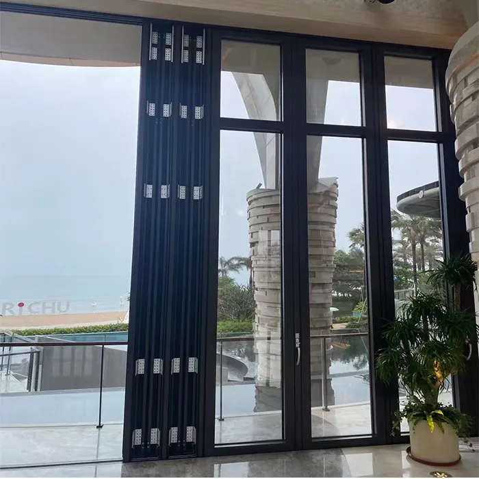 Aluminium Bifold French Doors