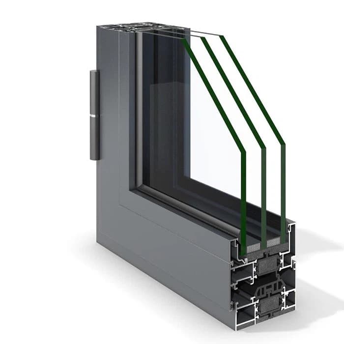 Aluminium Triple Glazed Windows