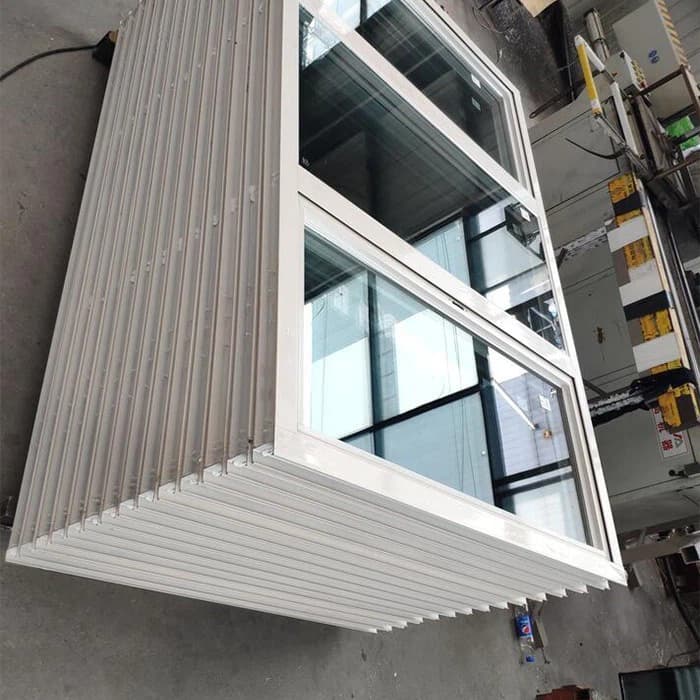 White Powder Coated Aluminium Windows