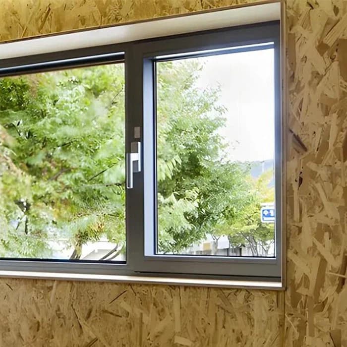 55 Series Anodised Aluminum Windows