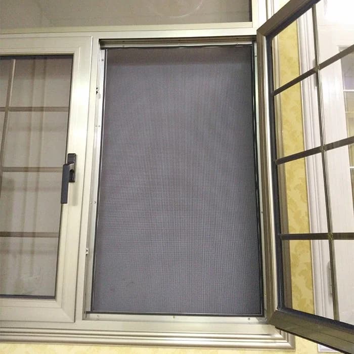 Jendela Casement Aluminium Anodized