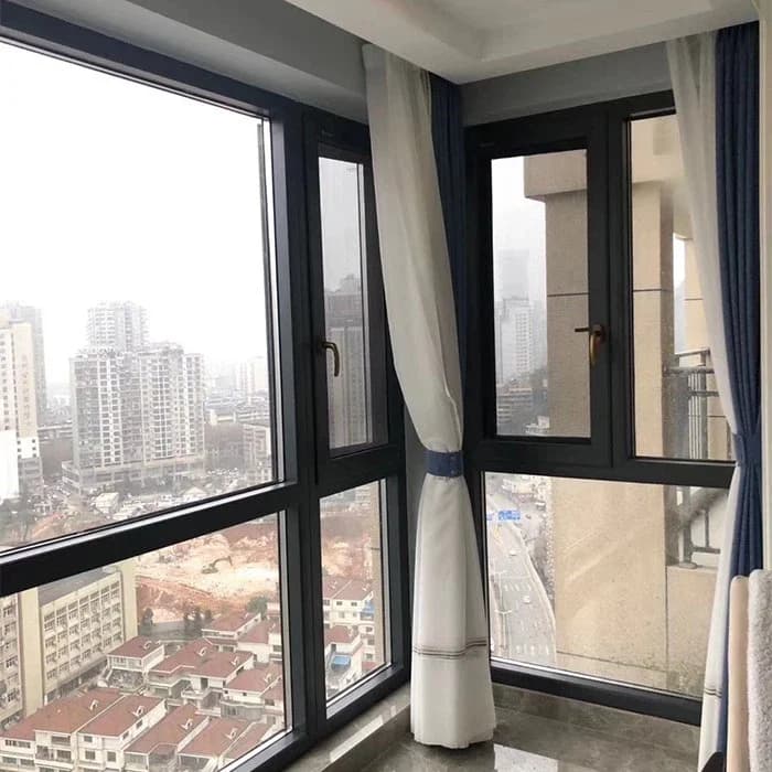 Jendela Kaca Aluminium Seri 90