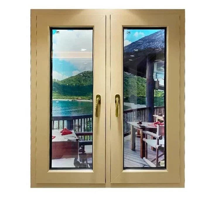 Jendela Aluminium Berwarna