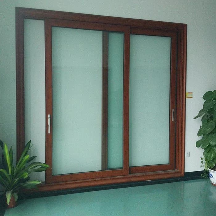 Pintu Depan Ganda Aluminium