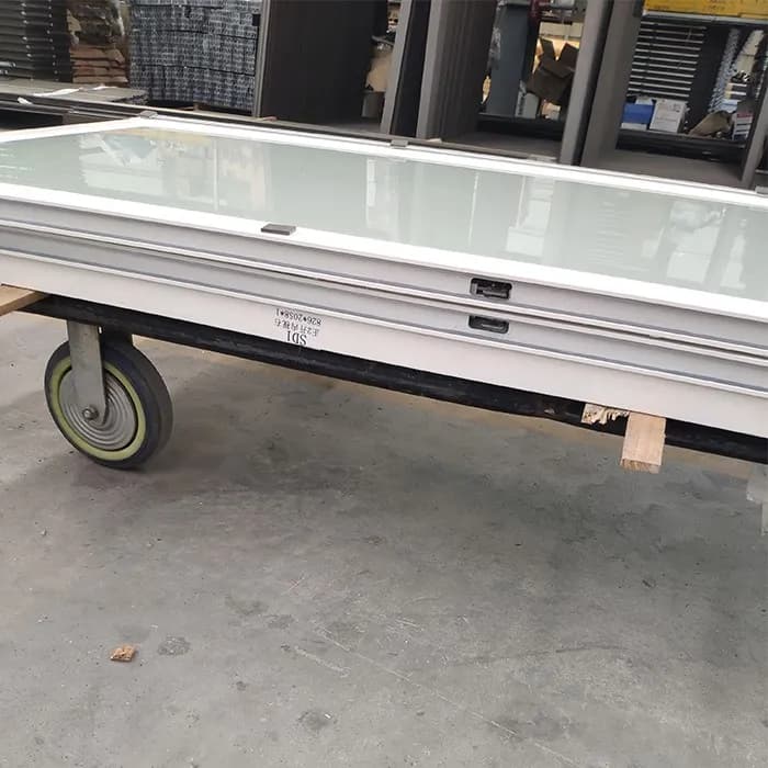 Aluminium Frosted Glass Doors