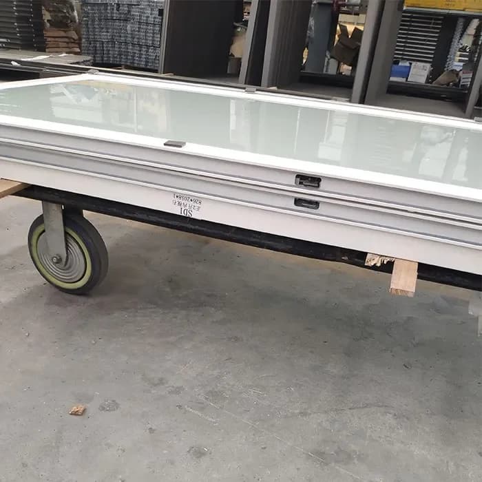 Pintu Kaca Buram Aluminium