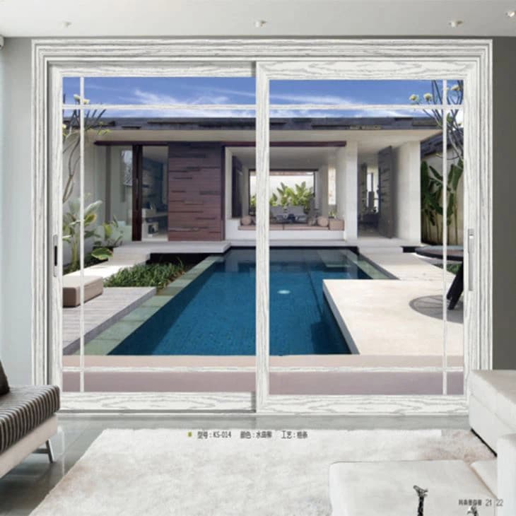 Aluminium Sliding Doors With Windows