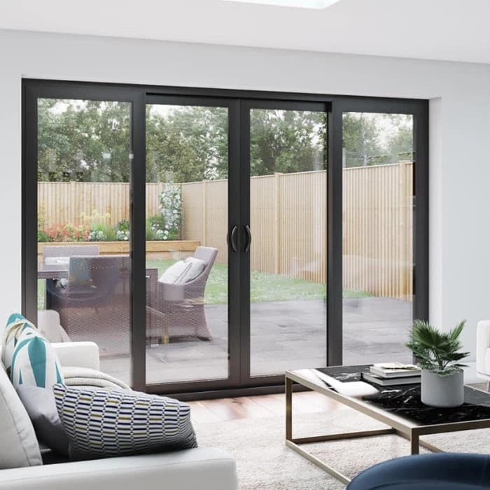 European Style Aluminum Patio Doors