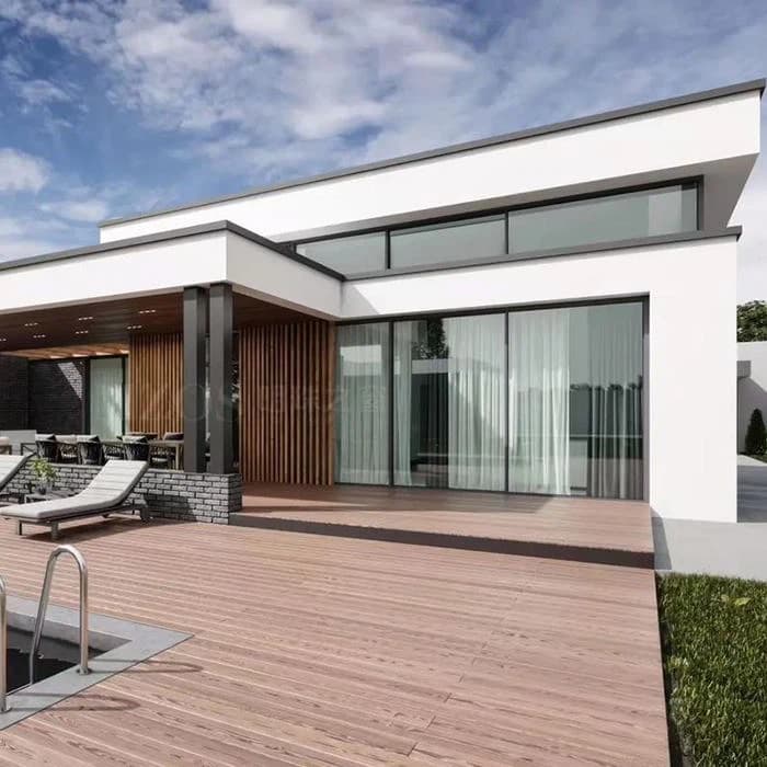 Exterior Aluminum Sliding Glass Doors