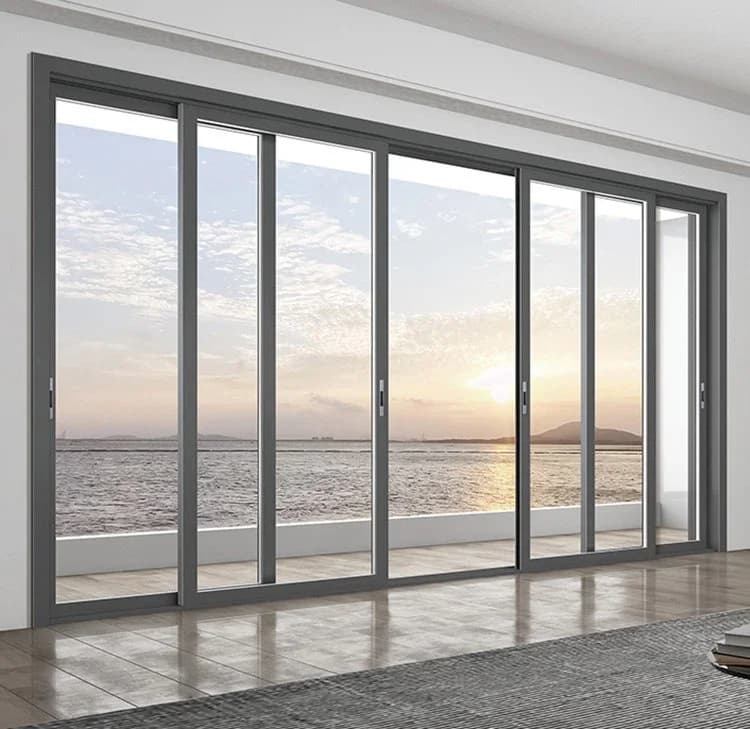 Pintu Geser Aluminium Ramping