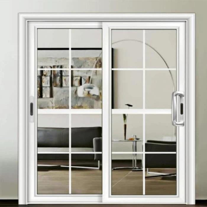 White Aluminium Sliding Doors