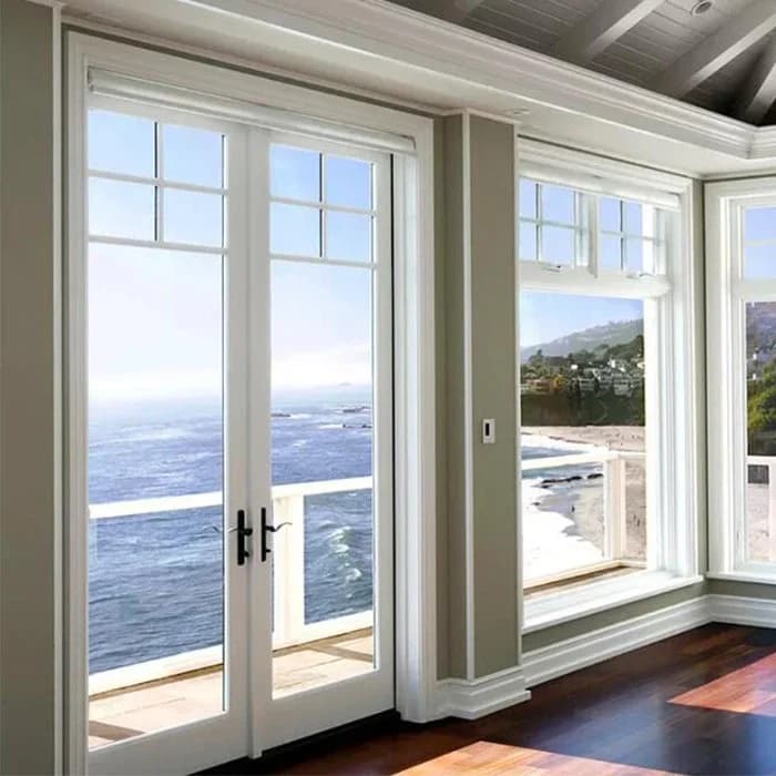 Pintu Aluminium dengan Kaca