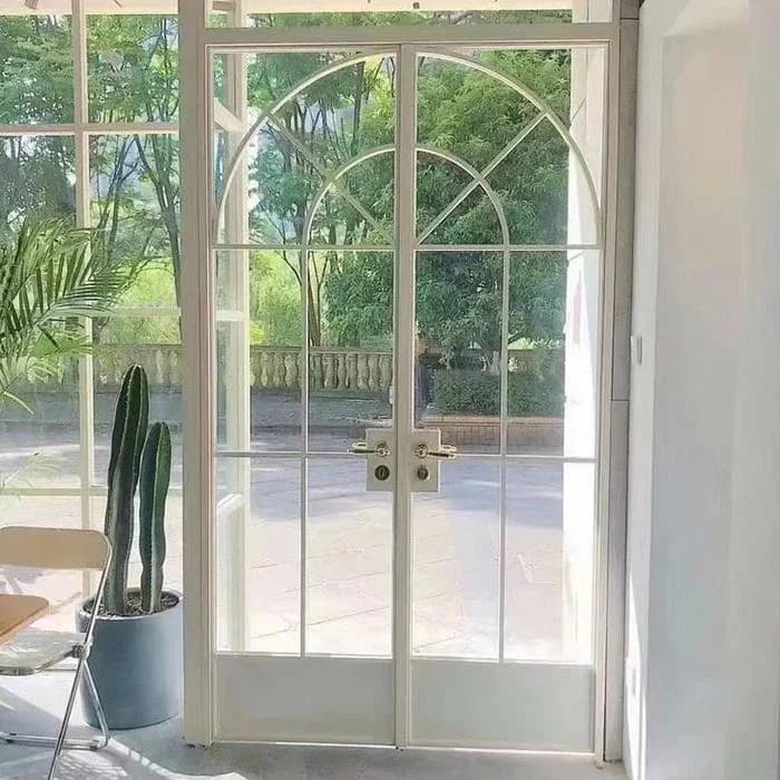 Pintu Interior Aluminium Tampilan Baja