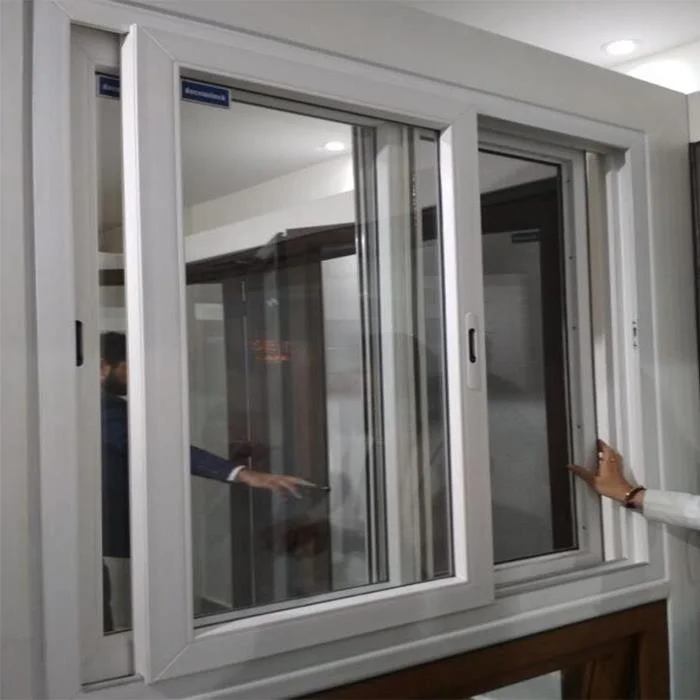 Jendela Casement Geser UPVC