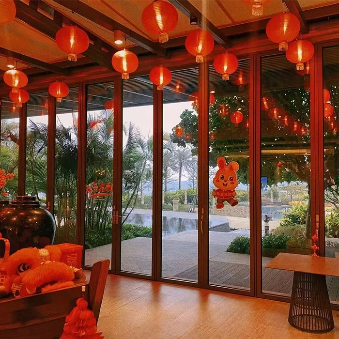 Aluminium Frame Door With Glass