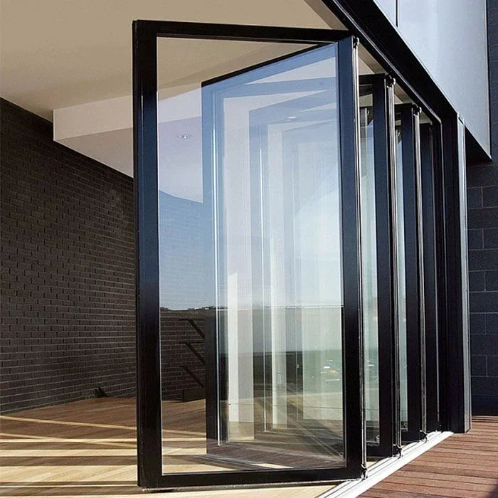Portes pliantes coulissantes en aluminium thumbnail 3