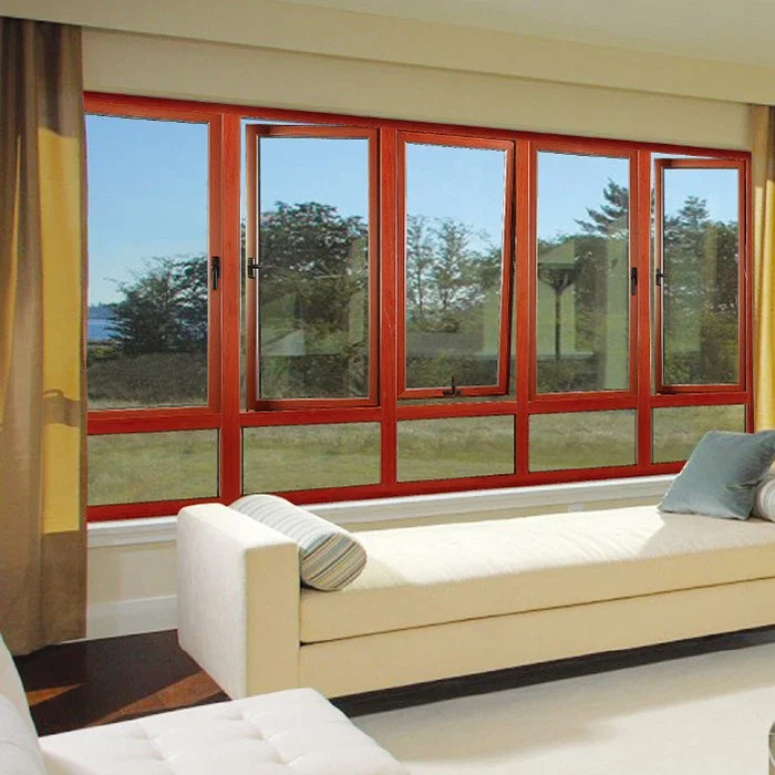 Jendela Casement Aluminium Arsitektur