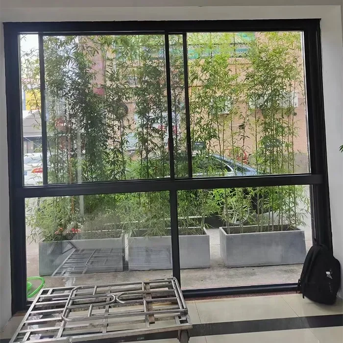 Jendela Aluminium Rangka Tipis