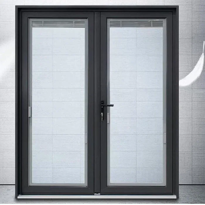 Aluminum Entry Doors with Built-in Blinds thumbnail 2